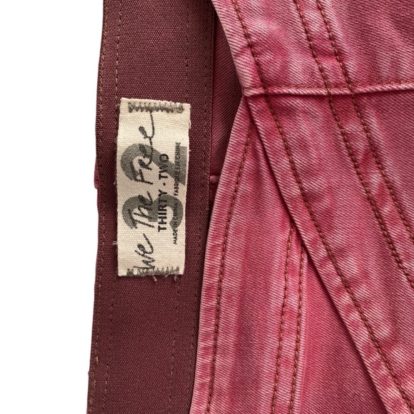 We The Free Juliet Flare Pink Jeans Women's Size 32 - Picture 4 of 4